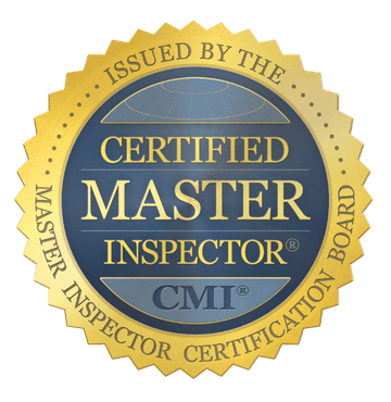 Certified Master Inspector designation badge